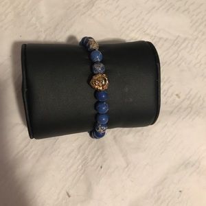 Beautiful blue with lion